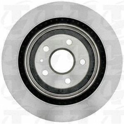 Rear Disc Brake Rotor by TOP QUALITY - 8-580717 pa5