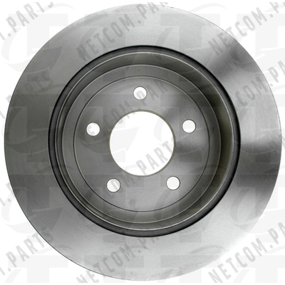 Rear Disc Brake Rotor by TOP QUALITY - 8-76650 pa5