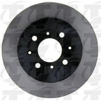 Rear Disc Brake Rotor by TOP QUALITY - 8-980174 pa6