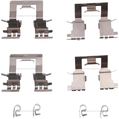 Rear Disc Hardware Kit by DYNAMIC FRICTION COMPANY - 340-76052 pa2