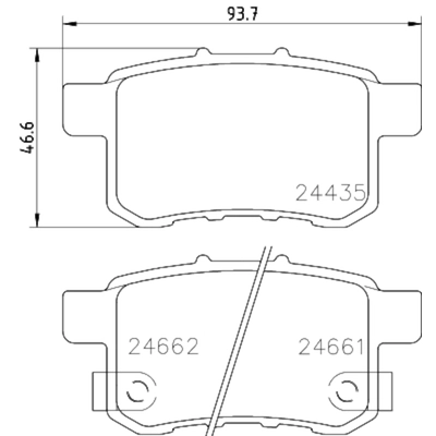 HELLA PAGID - 355035181 - Disc Brake Pad Set pa1