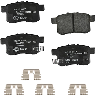 HELLA PAGID - 355035181 - Disc Brake Pad Set pa2