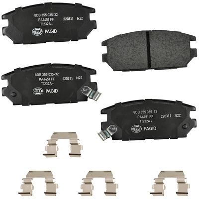 HELLA PAGID - 355035331 - Disc Brake Pad Set pa1