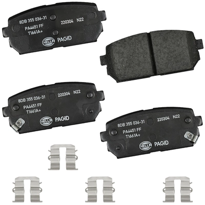 HELLA PAGID - 355036311 - Disc Brake Pad Set pa2