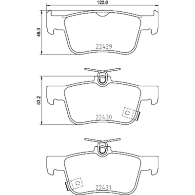 HELLA PAGID - 355036401 - Disc Brake Pad Set pa2