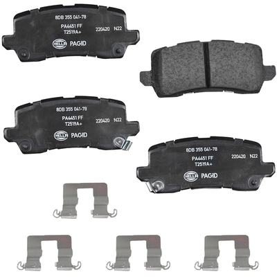 HELLA PAGID - 355041781 - Disc Brake Pad Set pa1