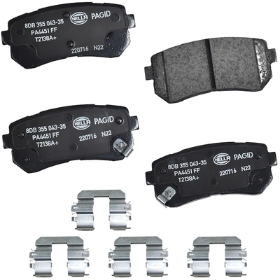 HELLA PAGID - 355043351 - Disc Brake Pad Set pa1