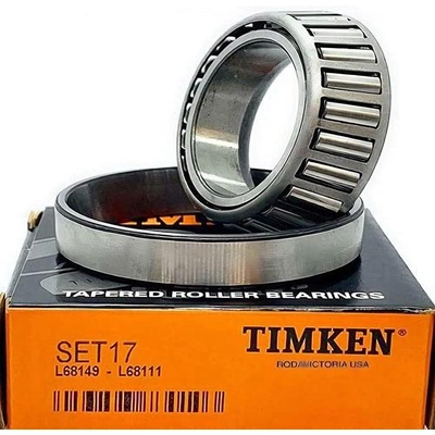 Rear Inner Bearing Set by TIMKEN - SET17 pa17