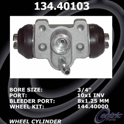 Rear Left Wheel Cylinder by CENTRIC PARTS - 134.40103 pa3