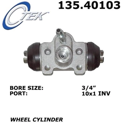 Rear Left Wheel Cylinder by CENTRIC PARTS - 135.40103 pa4