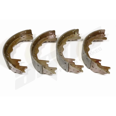 Rear New Brake Shoes by AGNA BRAKES - NR357 pa1