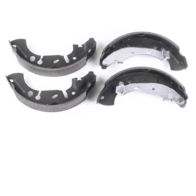 Rear New Brake Shoes by POWER STOP - B1046L pa2