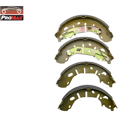 Rear New Brake Shoes by PROMAX - 12-1080L pa1