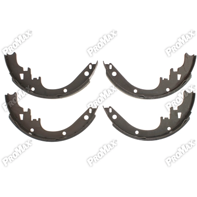 Rear New Brake Shoes by PROMAX - 12-462 pa1