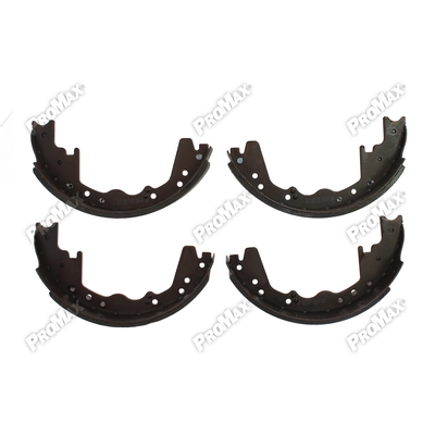 Rear New Brake Shoes by PROMAX - 12-583 pa2