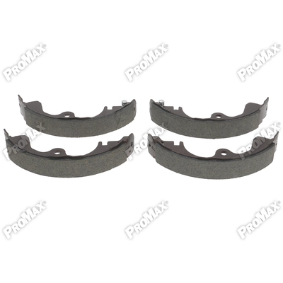 Rear New Brake Shoes by PROMAX - 12-642 pa1