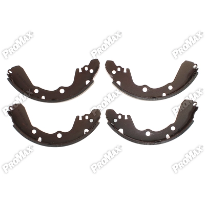 Rear New Brake Shoes by PROMAX - 12-658 pa1