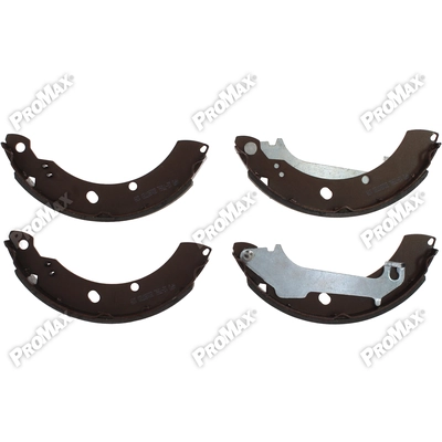 Rear New Brake Shoes by PROMAX - 12-756L pa1