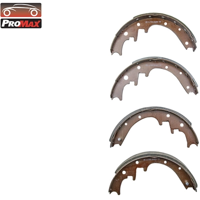 Rear New Brake Shoes by PROMAX - 12-774R pa1