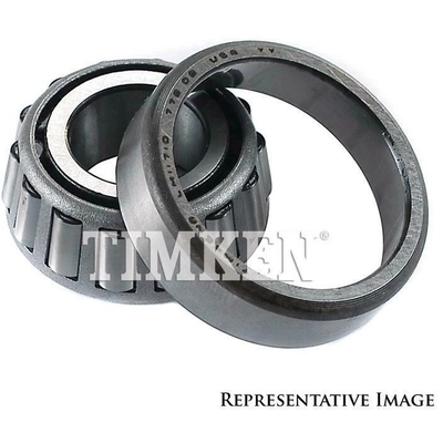 Rear Outer Bearing Set by TIMKEN - SET408 pa1