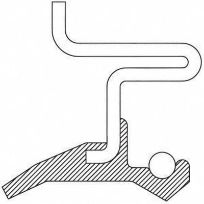 Rear Output Shaft Seal by NATIONAL OIL SEALS - 4370N pa2