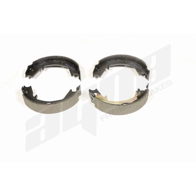 Rear Parking Brake Shoes by AGNA BRAKES - NB773 pa1