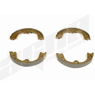 Rear Parking Brake Shoes by AGNA BRAKES - NB867 pa2