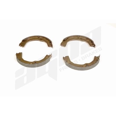 Rear Parking Brake Shoes by AGNA BRAKES - NB948 pa1