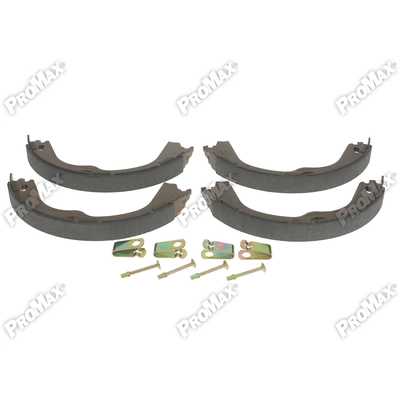 Rear Parking Brake Shoes by PROMAX - 12-1040 pa1