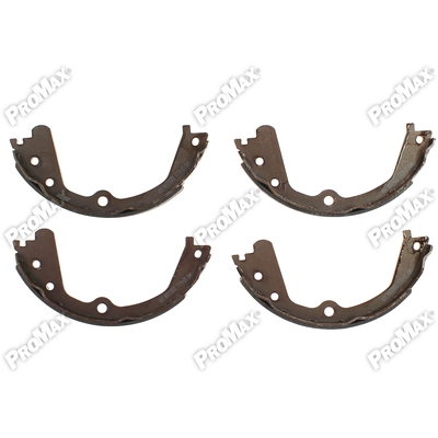 Rear Parking Brake Shoes by PROMAX - 12-1104 pa2