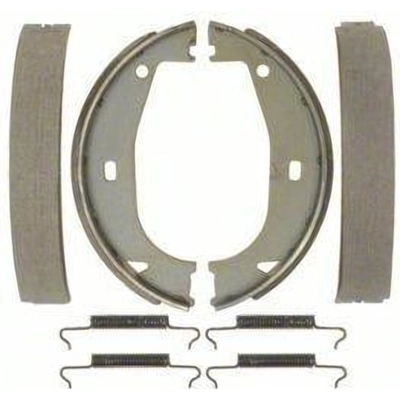 Rear Parking Brake Shoes by RAYBESTOS - 818PG pa3