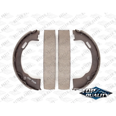 Rear Parking Brake Shoes by TOP QUALITY - NB-701B pa2