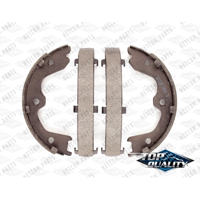 Rear Parking Brake Shoes by TOP QUALITY - NB-783B pa1