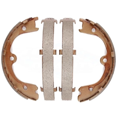 Rear Parking Brake Shoes by TOP QUALITY - NB-867B pa1