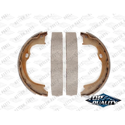 Rear Parking Brake Shoes by TOP QUALITY - NB-941B pa1