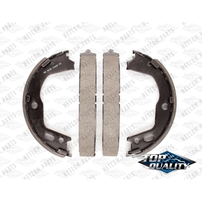 Rear Parking Brake Shoes by TOP QUALITY - NB-963B pa1