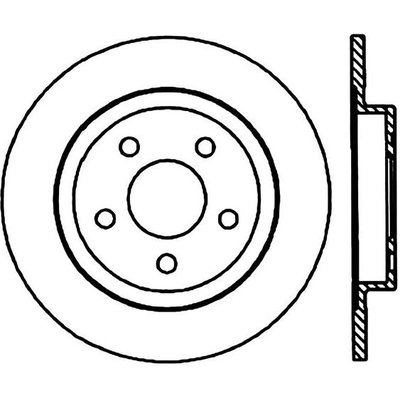 Rear Performance Rotor by STOPTECH - 127.62064CL pa6