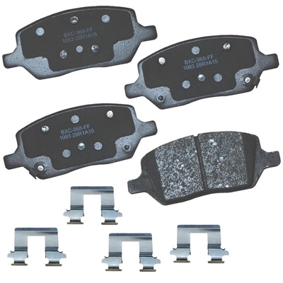 BENDIX - SBC1093 - Ceramic Rear Disc Brake Pads pa1