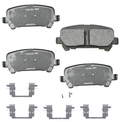 BENDIX - SBC1806 - Rear Disc Brake Pads pa1