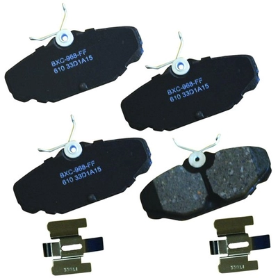 BENDIX - SBC610 - Rear Disc Brake Pads pa1