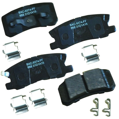 BENDIX - SBC868 - Rear Disc Brake Pads pa1