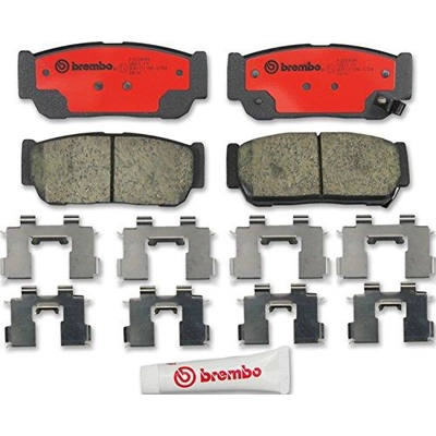 Rear Premium Ceramic Pads by BREMBO - P30049N pa6