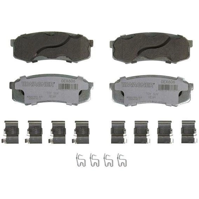 WAGNER - OEX606 - Rear Premium Ceramic Pads pa19