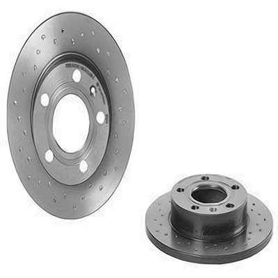 Rear Premium Rotor by BREMBO - 08.9136.1X pa3