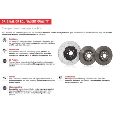 BREMBO - 08.B992.10 - Rear Brake Rotor pa1