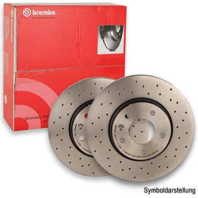 Rear Premium Rotor by BREMBO - 08.A759.1X pa5