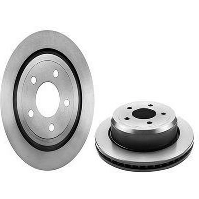 Rear Premium Rotor by BREMBO - 09.8871.11 pa1