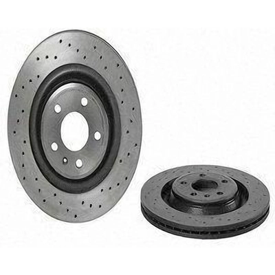 Rear Premium Rotor by BREMBO - 09.B040.1X pa3