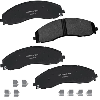 BENDIX - SBM2018 - Front Disc Brake Pads pa1