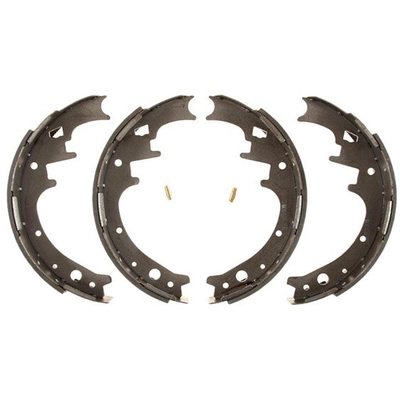 BENDIX - 445 - Premium Front Drum Brake Shoes pa1